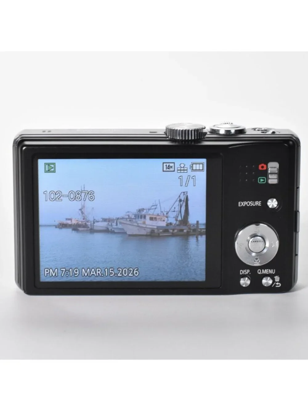 Panasonic Lumix DMC-ZS8 Digital Camera 14.1MP 16x Optical Zoom HD Video 64GB SD